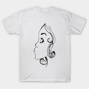 Side Profile - Side Look T-Shirt